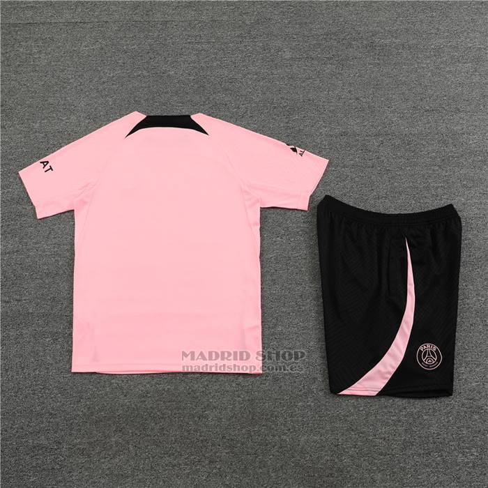 Chandal del Paris Saint-Germain Manga Corta 2022-2023 Rosa - Pantalon Corto
